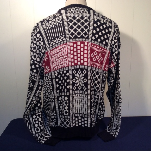 Vintage Jantzen mens crewneck sweater size large made in USA - Picture 3 of 8